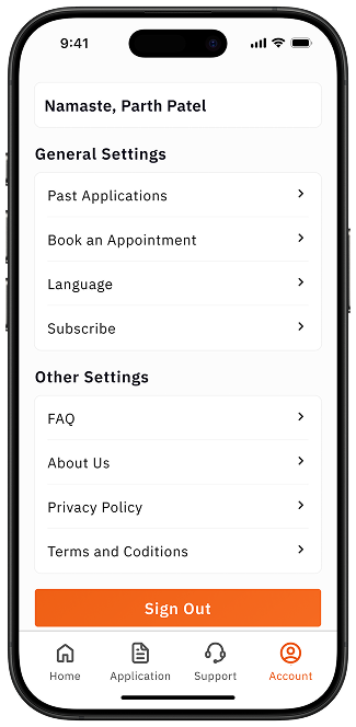 App Mockup Right